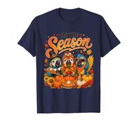 Tis The Season Thanksgiving Donkey Pumpkin Costume Maglietta