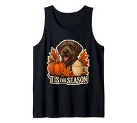 Tis The Season Wirehaired Pointing Griffon Dog Autunno Autunno Canotta