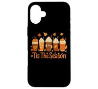 Tis The Season Zucca Spice Latte Autunno Custodia per iPhone 16 Plus