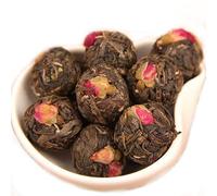 Tisana Alla Rosa Tè Pu'er Cinese Fatto a Mano Tee Crudo Tè Verde Biologico Alle Erbe Tè Verde Cinese Tè PU-Erh Tea Crudo Dal Ricco Sapore Di Rosa (500g)
