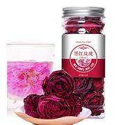 Tisana cinese originale ai fiori di lenticchia bianca e rosa Gold Line Vegana e facile da tè freddo dal sapore intenso e dalla consistenza morbida Senza caffeina Bevanda rinfrescante (25g black)