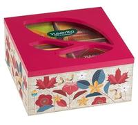 Tisana Collection - Cofanetto in Legno Rosa con 20 Tisane e Infusi Bio in Filtro Tisane 100% biologiche con materie prime di alta qualità