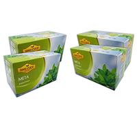 Tisana delle Alpi, Tè alla menta, 4 confezioni da 20 bustine (80 bustine di tè alla menta)