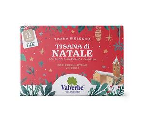 Tisana di Natale Bio | 16 filtri Infuso, Vin Brulé, Mela Brulé - Valverbe