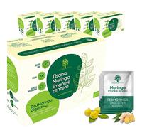 Tisana Digestiva e Sgonfiante con Moringa Zenzero Limone e Verbena Bio 6