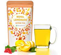 Tisana Drenante E Dimagrante Bodyblooms® Gusto Limonata| Tisane Regalo | Tisane Drenanti E Dimagranti Donna/uomo |Infuso sgonfiante| te sfuso e detox tea | Tisana Depurativa Da 100g Con Frutta A Pezzi