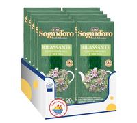 Tisana Rilassante con Passiflora, Camomilla, Melissa e Biancospino - Infuso Erboristico per Benessere e Relax - 20 Filtri x 2g - Variazioni 4/6/8/10 Pezzi (10)