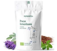 TISANA RILASSANTE Pace Interiore 100% Bio 100g (50 Tazze) | Tisana Relax con Salvia, Melissa, Lavanda e Tulsi REPLANTEA®