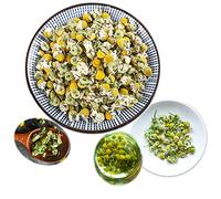 Tisana Sfusa Profumata Alla Camomilla Tedesca Con Ingredienti Freschi Calmante per La Mente E Che Migliora Il Sonno Tisana Ai Fiori Profumati Bevanda Rilassante Alle Erbe Infuso Verde (100g)
