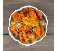 Tisane De Souci Chinois Tisane Aux Fleurs De Calendula Officinalis Atténue La Chaleur Et Le Feu Saveur Rafraîchissante Idéale Pour La Décoration Culinaire Tisane Verte Biologique (500g)