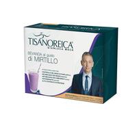 Tisanoreica Bevanda Al Gusto Di Mirtillo Integratore Alimentare, 4 Bustine
