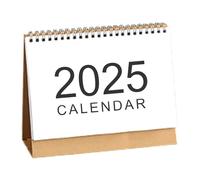 Tischkalender 2024-2025 | Monatsplaner | Praktischer Schreibtischkalender mit dickem Papier, leicht abtrennbaren Blättern und Terminerinnerung für Schüler, Lehrer, Büroangestellte und die Verw