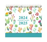 Tischkalender 2026 - Monatsplaner Aus Dickem Papier, Ästhetischer Desktop-Kalender 2026-2027, Desktop-Kalenders | Für Die Terminplanung, Zuhause, Büro, Schule, Lehrer, Schüler, Neujahr