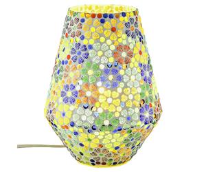 Tischlampe Marrakesch Orient & Mediterran Interior E27 Lampada In Vetro 24cm
