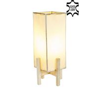 Tischlampe Tischleuchte E27 Orientale Marrakesch Natur Metallo 39 cm