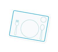 Tischset für Babys, Baby-Futtermatte für den Tisch - Rutschfeste Silikon-Lebensmittelmatten zum Essen, Kinder-Tellermatte, Weich, Leicht zu reinigen für Kinder, Babys, Die Tischmatte Essen