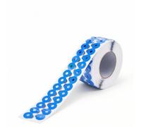 TISHITA 1000 Pezzi Rotolo di Cuscinetto Striscia di Continua Facile da Erogare Conmabile Ottico Preciso esivo per Laboratori Ottici, 29x24MM