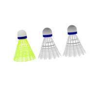 TISHITA 3 Pezzi Volano Badminton Volano Allenamento Volano Nylon Resistente Volano Pratico Realizzati in Nylon Durevole per Una Lunga Durata Adatti per, 3 Pezzi