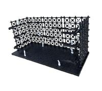 TISHITA 5 Pezzi Espositore Modello Portacollezioni Base Interconnessa Robot Trasformabile Supporto Personaggio Organizzatore in Pp Adatto a Regalo Arredamento, 32 Cm X 14.3 Cm X 16