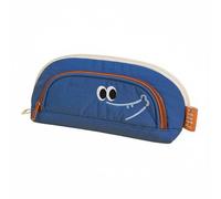 TISHITA Astuccio Raccoon Astuccio Portapenne Borsetta Organizer con Capacità per Righello 20cm E Piccoli Accessori Tela Resistente E Facile da Pulire Adatto, Blu, Elefante
