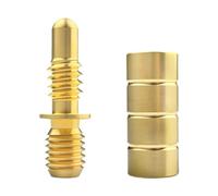 TISHITA Biliardo Pool Cue Joint Pin Vite Inserto Stecca Biliardo Dado Estensione Giunto Hardware Montaggio in Rame Adatto per Giocatori PRO, Style B