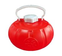 TISHITA Borsa Acqua Calda Bottiglia Termica Scaldamani Riutilizzabile Manico Comodo Design a Zucca Realizzata in Alta Temperatura Conserva Calore Adatta, 19 Cm X 19 Cm X 9.88