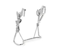 TISHITA Cavalletto Posteriore Elettrico per Monopattino con Doppia Gamba in Ferro Robusto Supporto da Terra per Parcheggio Esterno Stabile Bicicletta Accessori