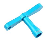 TISHITA Chiave per Dadi Strumento per Ruote Chiave a T Manicotto Esagonale con Attacco da 7mm per Dadi M4 Adatto per Sostituzione Pneumatici su Automodelli E, Blu