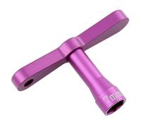 TISHITA Chiave per Dadi Strumento per Ruote Chiave a T Manicotto Esagonale con Attacco da 7mm per Dadi M4 Adatto per Sostituzione Pneumatici su Automodelli E, Viola