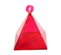 TISHITA Ciondolo con Peso a Palloncino Ciondolo a Piramide Decorazioni compatte per Feste a Tema per, Ringraziamento, Capodanno, Rosso