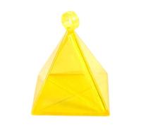 TISHITA Ciondolo con Peso a Palloncino Ciondolo a Piramide Decorazioni compatte per Feste a Tema per, Ringraziamento, Capodanno, Giallo
