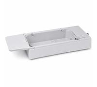 TISHITA Custodia Macchina da Cucire Valigetta Scatola Alloggiamento con Base Stabilizzata Maniglia per Trasporto Protezione Durante Stoccaggio Materiale Legno, Base in PVC