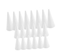 TISHITA Decorazioni Natalizie Leggere in Cono di Schiuma per Alberi di Natale Fatti a Mano, Composizioni Floreali E Alberi, Style C