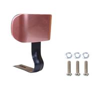 TISHITA Electric Schienale Universale Cuscino Sedile Posteriore Morbido Supporto Metallo Impermeabile Adatto per Passeggero Bicicletta Elettrica Scoot, Oro Rosa