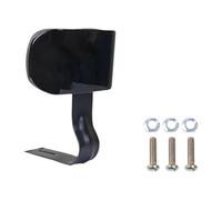 TISHITA Electric Schienale Universale Cuscino Sedile Posteriore Morbido Supporto Metallo Impermeabile Adatto per Passeggero Bicicletta Elettrica Scoot, Nero