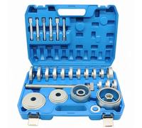 TISHITA Estrattore Cuscinetti Cuscinetto Ruota Set Pressa Mozzo Attrezzo Meccanico per Servizio Regolare con Componenti Organizzati in Custodia Stampata, Blu