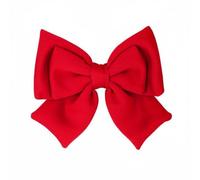 TISHITA Fiocco Veicolo Arco Decorativo Casco Accessorio in Plastica E Cotone per Dare Personalità al Casco Adatto per Trasporto Quotidiano Spostamenti Cittadini, Rosso