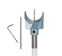 TISHITA Fresa per Perline Multiuso | Chiave Inclusa, Punta per Anelli in Legno, Gambo Cilindrico Argento, Unsile, Fgnameria, da , , 10x30mm
