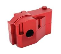 TISHITA Gearbox Cover Alluminio RC Accessorio Copertura Differenziale Installazione Semplice Ricambio Duraturo Resistente Adatto per Modellismo Auto Upgrade C, Rosso