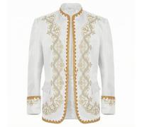 TISHITA Giacca da Scena Raffinato Abbigliamento | Confezione Dritto, Giacca per Spettacoli, Formale, palcoscenico, Concerti, Servizi Fotografici, Attori