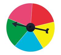 TISHITA Giradischi Sospeso per per Eventi, Ruota della Fortuna Riutilizzabile per Giochi, Style C