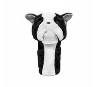 TISHITA Golf Club Cover Protector Testa Driver Cane Cartone Morbido Resistente Elasticizzato Adatto Amici Regalo, Bw Boston Cane