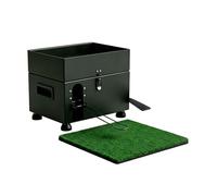 TISHITA Golf Dispenser Automatico di Palline da Golf Lanciatore Macchina Esercizio Senza Piegarsi Flusso Regolare Capacità 60 Palline Corpo in Lega di Zinco Adatto per Studio