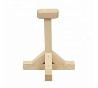 TISHITA Handstand Bilanciere Manuale Supporto Inversione Blocchetto Allenamento Impugnatura Rettangolare con Bordi Arrotondati in Legno di Pino Montaggio con