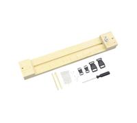 TISHITA Jig per Braccialetti Telaio per Paracord Creatore di Polsini Strumento per Intrecciare Kit in Legno con Lunghezza Regolabile Adatto per Adulti E, Long Maker Senza Perni