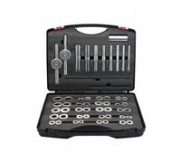 TISHITA Kit Installatore Cuscinetti per Mozzo Bici con Guide in Alluminio Anodizzato E Blocchi Pressori per Pressa Bearing Adatto Riparazione Bici