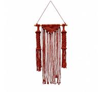 TISHITA Macramè Appeso a Parete Stile Bohemien Appeso a in Macramè Bohémien Murale con Frange per Interni Cozy, Arazzo