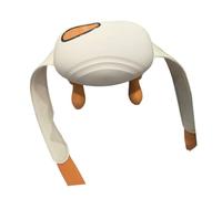 TISHITA Massaggiatore Cervicale Elettrico con Pressione Profonda Funzione Riscaldamento Bionico Materiale Flessibile Silicone Tre Modalità Regolabili Adatto P