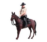 TISHITA Miniature, Mini Persone, Modellismo, Figure Maschili Dipinte per Diorama, Accessori in Resina, Miniature Realistiche per Paesaggi da Modellare per ESP, Equitazione