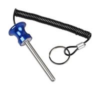 TISHITA Peso Stack Pin Selettore per Attrezzi Palestra Accessorio Universale Multifunzione in Lega di Alluminio Resistente E Portatile Adatto per Esercizi di, Blu